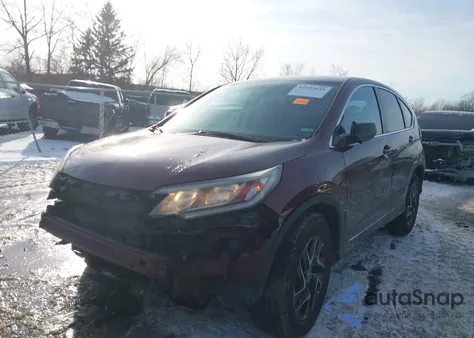 2016 Honda Cr-V Se из США, поврежденный, VIN 2HKRM4H43GH691144